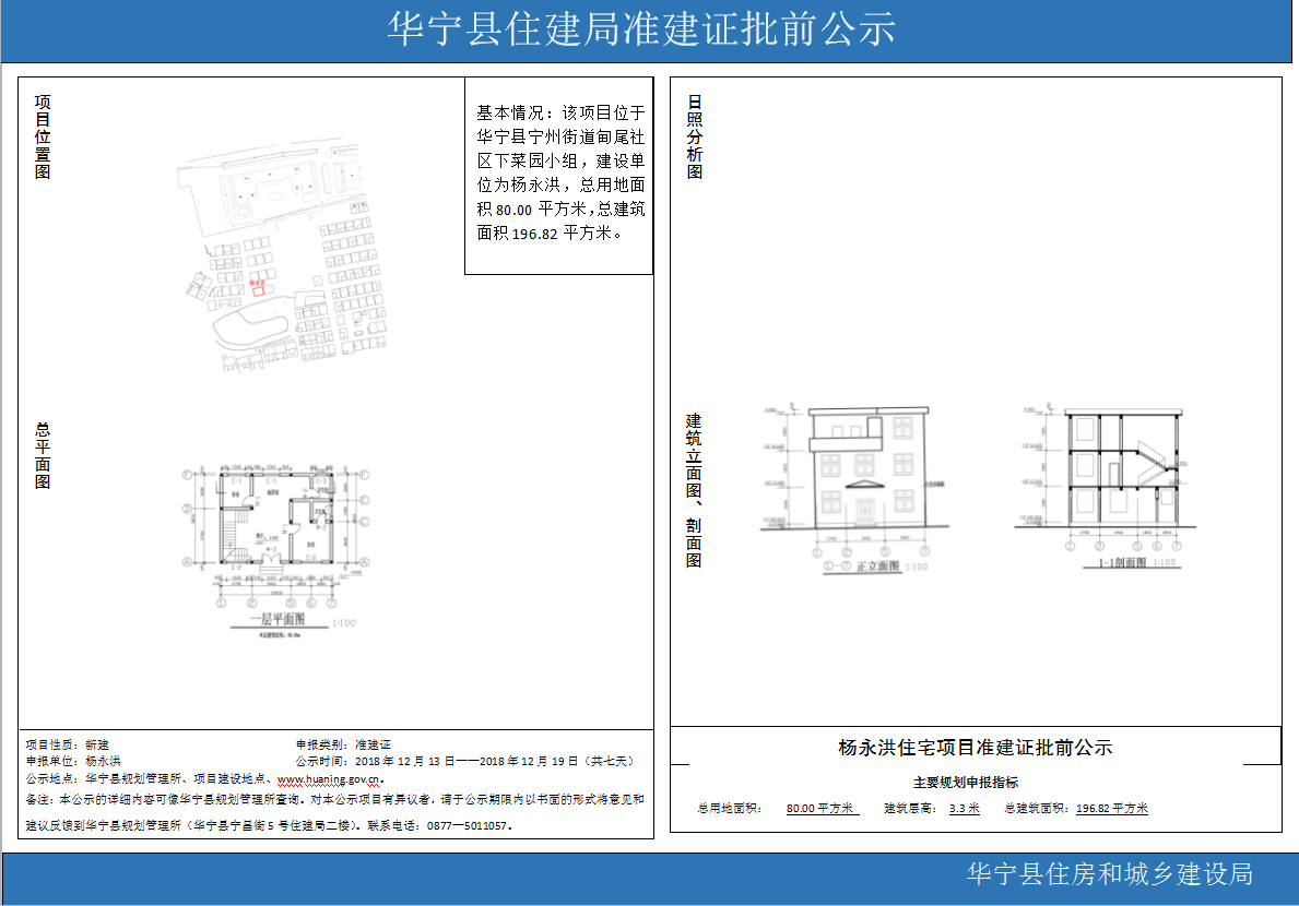 华宁县住建局准建证批前公示(杨永洪).png 华宁县住建局准建证批前公示(杨永洪).png