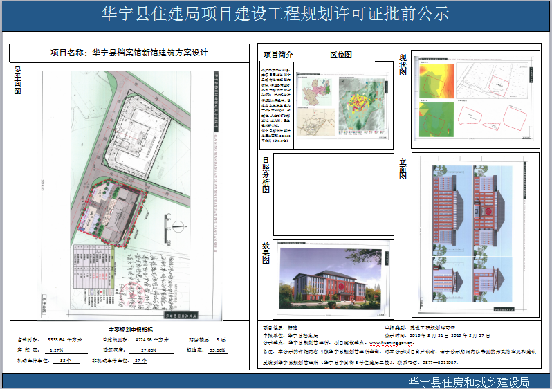 华宁县住建局项目建设工程规划许可证批前公示 (华宁县档案馆).png